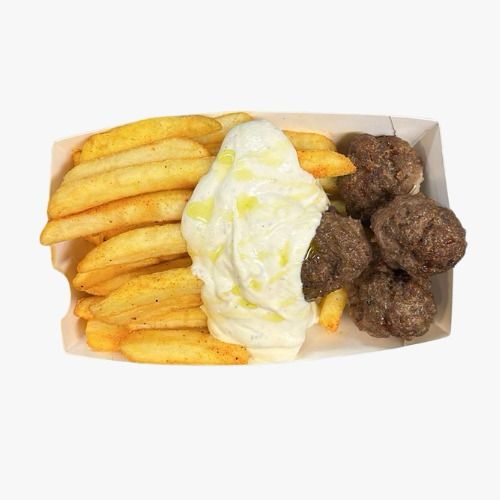 Naudanlihapullat Ja Ranskalaiset